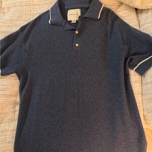 Men's Blue Polo Shirt